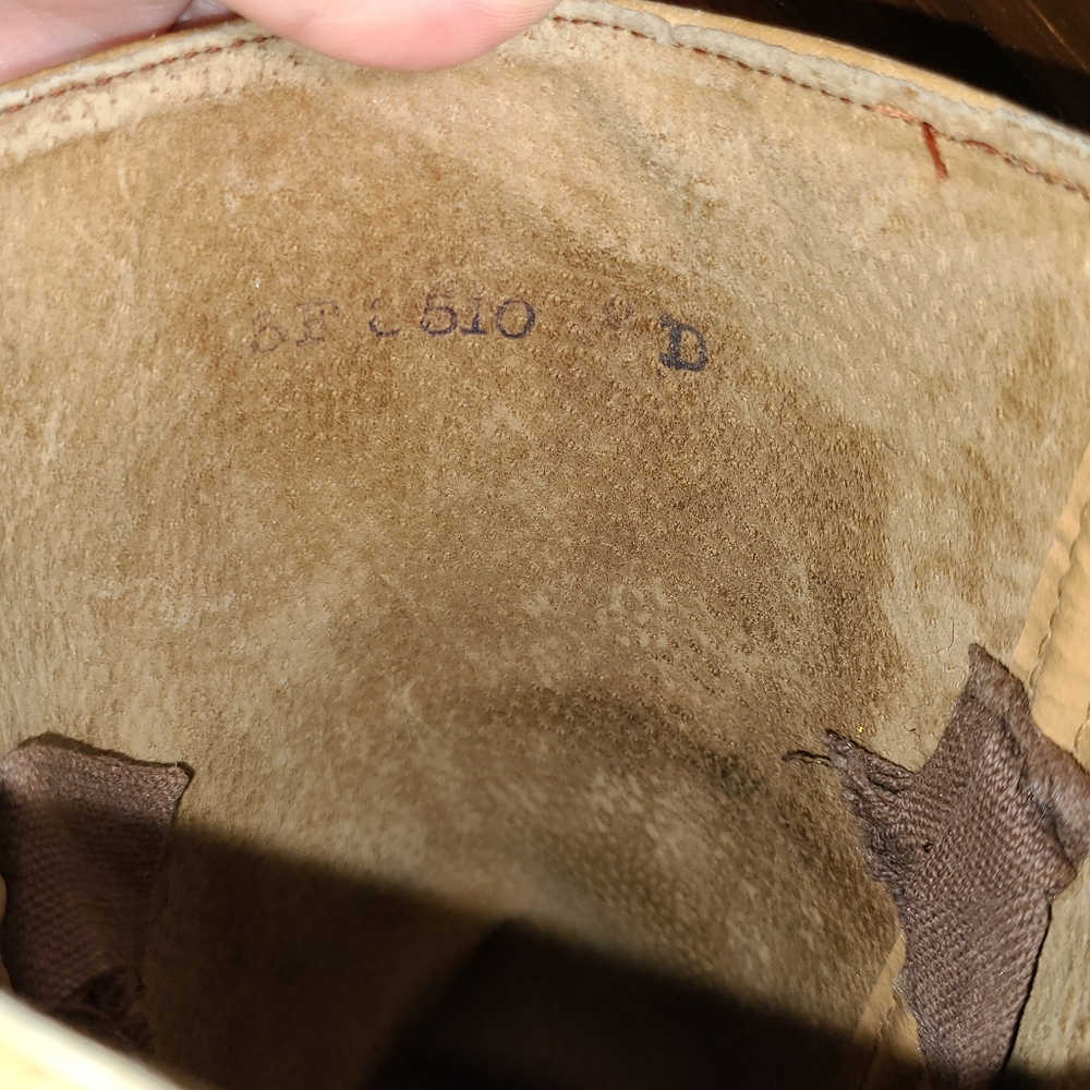 Vintage Frye Campus Boots 14L Banana - Picture 9 of 16